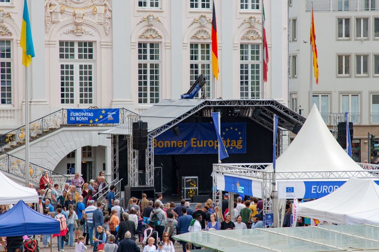 Europamarkt der Stadt Bonn